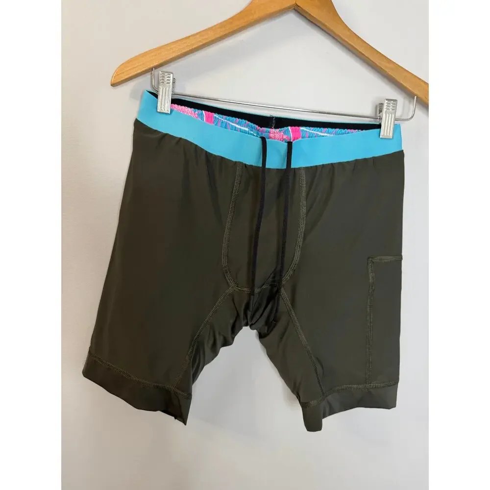 Chubbies The Hydrofoils Classic Swim Trunks‎ Mens S Blue Pink 5.5